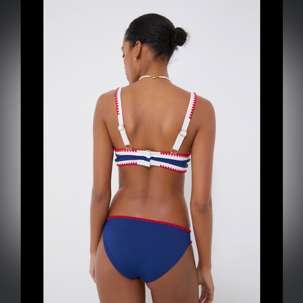 Vineyard Vines Color blocked Coverstitch Bikini Set size XXL - Picture 2 of 10